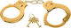 Pipedream Fetish Fantasy Gold Metal Cuffs in Gold Farbe PD3987-27