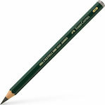 Faber-Castell 9000 Jumbo Pencil 4B Green