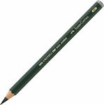 Faber-Castell 9000 Jumbo Creion 8B Verde