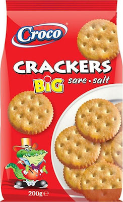 Croco Crackers Salt 1x200gr