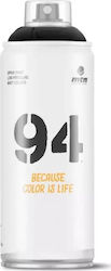 Montana Colors Спрей Боядисване 94 Черно R-9011 400ml Montana Colors Спрей Боядисване 94 Черно R-9011 400ml