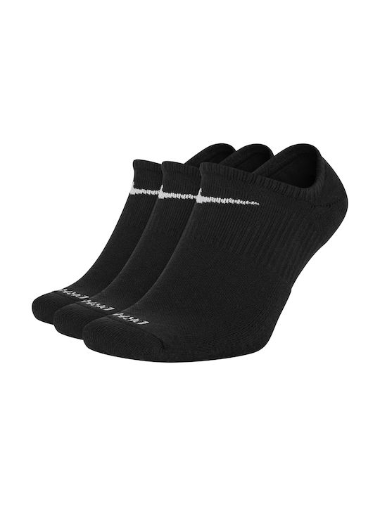 Nike Everyday Plus Αθλητικές Κάλτσες Μαύρες 3 Ζεύγη