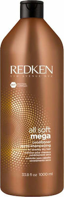 Redken All Soft Mega Conditioner Αναδόμησης/θρέψης 1000ml