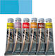 Maimeri Polycolor Acrylic Paint Set in Blue col...