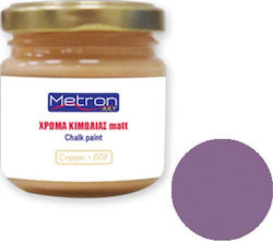 Metron Chalk Paint Vopsea cu Creta Mauve francez 110ml 75.06589