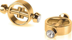 Pipedream Fetish Fantasy Gold Magnetic Clamps Cleme pentru Sfârcuri în Culoare Auriu