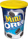 Oreo Μπισκότα Mini Cream με Γέμιση Κρέμα Γάλακτος 115gr