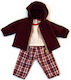 Miniland Cold Weather Trousers Set Boy Doll