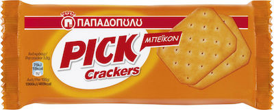 Παπαδοπούλου Crackers Pick Bacon 1x100gr