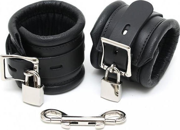 Rimba Lockable Padded Ankle Cuffs With Padlocks