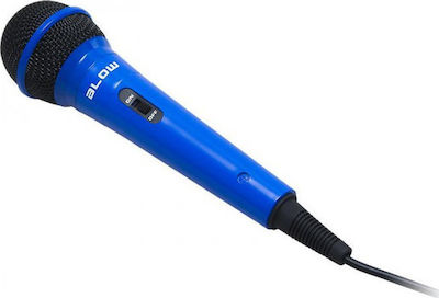 Blow Dynamic Microphone PRM202 Handheld for Voice In Blue Colour