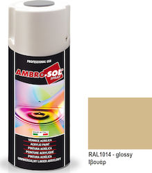 Ambro-Sol Σπρέι Βαφής V400 Ακρυλικό Ivory RAL 1...