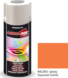 Ambro-Sol Σπρέι Βαφής V400 Ακρυλικό Pastel Oran...