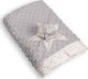 Silk Fashion Одеяло Детско легло FSJ161001J Флийс Сив 100x140см.