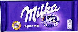 Milka Alpine Milk Chocolate Milk 100gr 1pcs