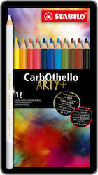 Stabilo Carbothello Coal Pencil Medium 12pcs