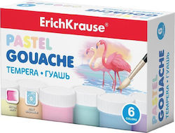 ErichKrause Vopsele Tempera Pastel 20ml ErichKrause Vopsele Tempera Pastel 20ml