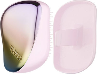 Tangle Teezer Compact Styler Pearlescent Matte Ombre Chrome Brush Hair for Detangling