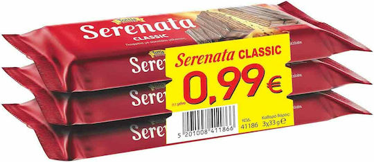 Serenata Wafer Milch 33gr 3Stück