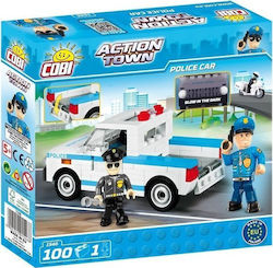 Cobi Police Car for 5+ Years 100pcs