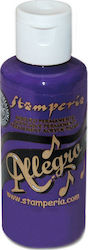 Stamperia Allegro Acrylic Paint Set in Lila col...