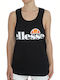 Abigaille Women's Blouse Cotton Sleeveless Black