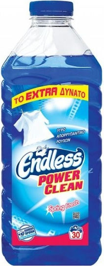 Endless Power Clean Υγρό Απορρυπαντικό Ρούχων με Άρωμα Spring Fresh 1.85lt (30 Μεζούρες)