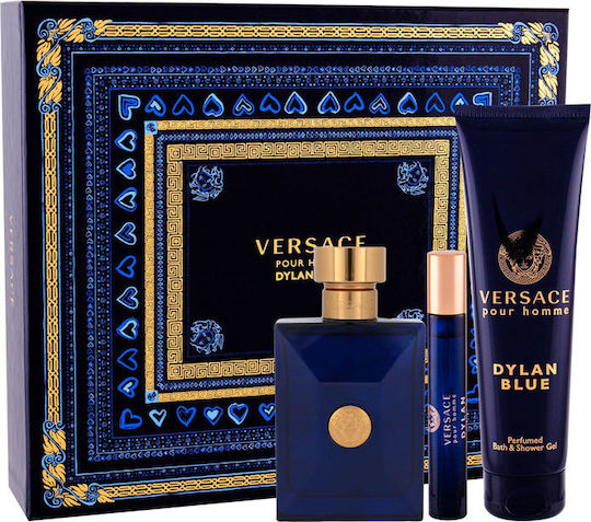 Versace Pour Homme Dylan Blue Ανδρικό Σετ με Eau de Toilette