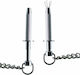 Rimba Nipple Clamps Cleme pentru Sfârcuri în Culoare Argintiu