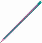 Bic Evolution Stripes Pencil HB with Eraser Blue