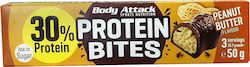 Body Attack Bars Protein Bites Peanut Butter 50gr 1pcs