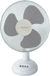 Esperanza Tabletop Fan 40W Diameter 30cm Grey/White