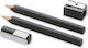 Moleskine Black Set von 2 Bleistiften 2B Schwarz