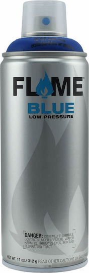 Flame Paint Σπρέι Βαφής FB Ακρυλικό με Ματ Εφέ True Blue 400ml