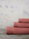 Nima Πετσέτα Σώματος Feel Fresh 90x145εκ. Terracotta Βάρους 500gr/m²