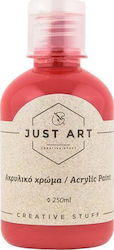 Just Art Acrylic Paint Κόκκινο