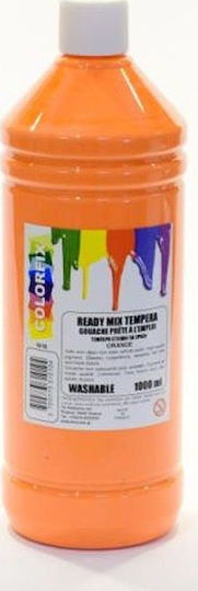 Colorfix Ready Mix Tempera de Pictură Portocaliu în Sticlă 1000ml 1buc