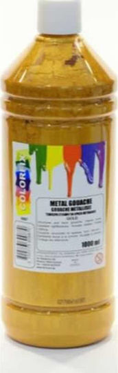 Colorfix Ready Mix Τέμπερα Ζωγραφικής Χρυσή σε Μπουκάλι 1000ml