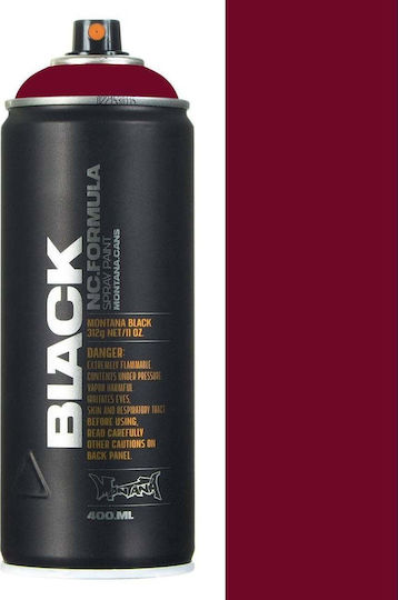 Montana Cans Спрей Боядисване BLK с Мат Ефект Кардинал 400мл