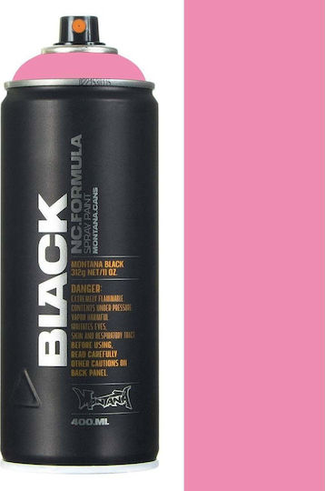 Montana Cans Σπρέι Βαφής BLK με Ματ Εφέ Pink Cadillac 400ml