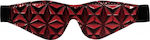 Shots Ouch Luxury Eye Mask in Rot Farbe OU348BUR