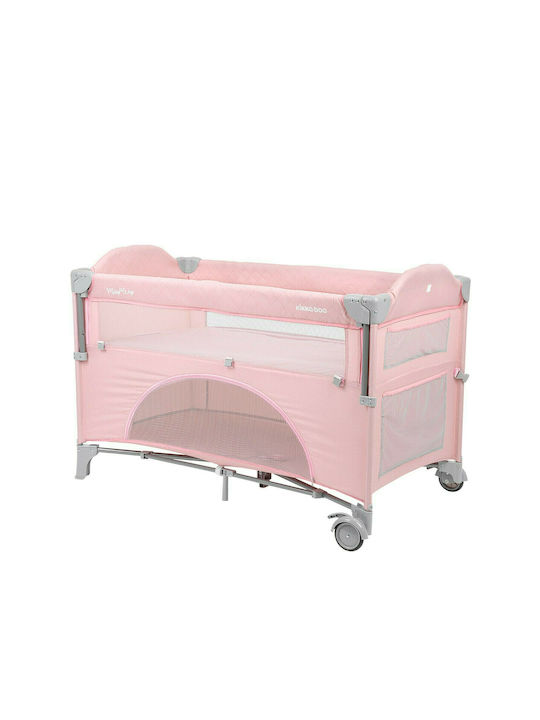 Kikka Boo Milky Way 2020 Playpen 2 Levels with Mattress Pink 125x65cm