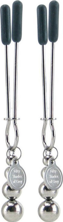 fifty shades of grey sweet tease vibrating nipple clamps Fifty Shades of Grey Sweet Torture Vibrating Nipple Clamps : Amazon.co.uk:  Health & Personal Care main image 0