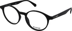 Polaroid Plastic Eyeglass Frame Black PLD D380 807