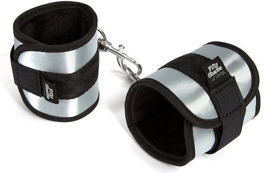 Fifty Shades of Grey Totally His Handcuffs in Silver Color