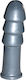 Doc Johnson American Bombshell B-10 Warhead Анално дилдо Gun Metal 25.6см