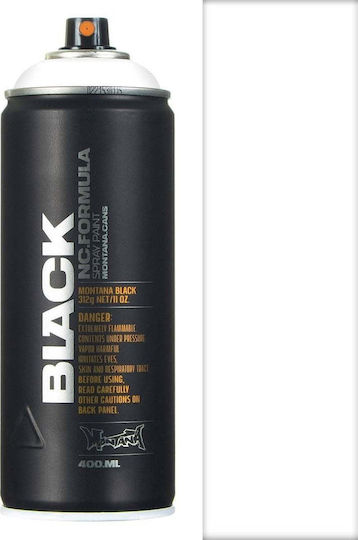 Montana Cans Спрей Боядисване BLK с Мат Ефект Снежанка 400мл