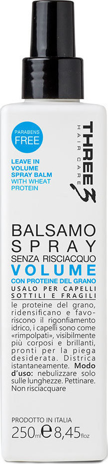 Faipa Three Style Spray No Gas – Hitzeschutz-Spray 300 Ml Für Haare, Ohne Gas, Aus Italien