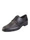 Damiani 132 Men's Leather Casual Shoes Black