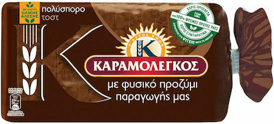 Καραμολέγκος Bread Τοστ Πολύσπορο Ολικής Άλεσης 340gr 1pcs